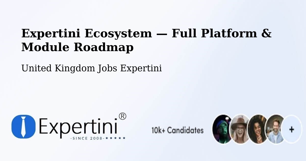 Expertini Ecosystem — Full Platform & Module Roadmap – Datchet
